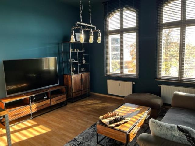 Ferienwohnung "Charlotte" Nahe Der Elbe Mit Kostenlosem Parkplatz Vor Der Tuer Magdeburk Exteriér fotografie